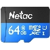 Флеш карта microSDHC 64GB Netac P500 <NT02P500STN-064G-R>  (с SD адаптером) 80MB/s, фото 7