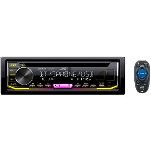 Автомагнитола CD JVC KD-T902BT 1DIN 4x50Вт