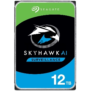 Жесткий диск HDD 12TB Seagate SkyHawk ST12000VE0008 3.5 SATA 6Gb/s 256Mb 7200rpm для систем видеонаблюдения
