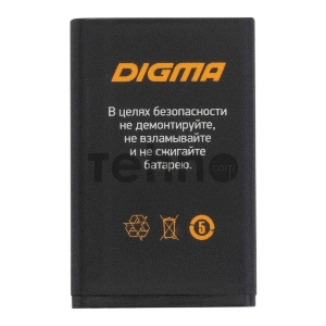 Мобильный телефон Digma A241 Linx 32Mb черный моноблок 2.44 240x320 GSM900/1800
