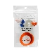 Кабель Gembird  USB 2.0 Cablexpert CC-ApUSBb1m, AM/Lightning 8P, 1м, силиконовый шнур, разъемы синий металлик, пакет, фото 5