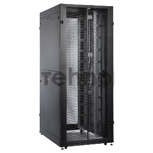 Шкаф серверный ЦМО ШТК-СП-42.8.12-48АА-9005 42U 800x1200мм пер.дв.перфор. задн.дв.перфор.2-хст. 2 бок.пан. 1350кг черный
