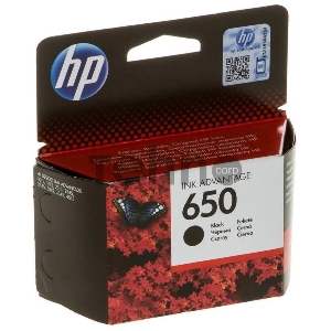 Картридж струйный HP 650 CZ101AE черный для HP DJ IA 2515