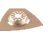 Полотно для МФИ Hammer Flex 220-023 MF-AC 023  шлифпластина треугольная, 79мм, керамика, фото 6