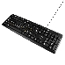 Клавиатура Гарнизон GK-100XL, USB, черный, кабель 2м, фото 1