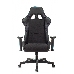 Кресло игровое Zombie Thunder 1 черный/карбон текстиль/эко.кожа с подголов. крестов. пластик, фото 6