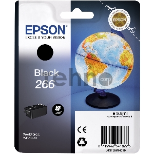 Картридж Epson T266 черный для WF-100