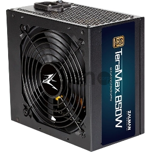 Блок питания Zalman ZM850-TMX, 850W, ATX12V v2.52, APFC, 12cm Fan, 80+ Gold, Full Modular, Retail