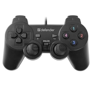 Геймпад DEFENDER Omega USB, Проводной геймпад, 12 кнопок, 2 стика 64247 Геймпад DEFENDER Omega USB, Проводной геймпад, 12 кнопок, 2 стика 64247