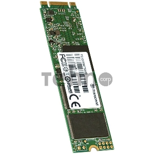Твердотельный диск 120GB Transcend MTS820, 3D NAND, M.2, SATA III[R/W - 560/500 MB/s]