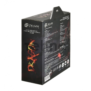 Гарнитура Oklick HS-L390G DRAGON black/red 1.8m (JD-728S)