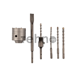 Набор для установки подрозетников KRANZ SDS PLUS, 5 предметов