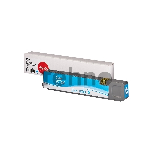 Струйный картридж Sakura F6T81AE (№973X Cyan) для HP, голубой, 110 мл., 7000 к.