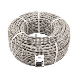 Труба гофрированная из ПВХ, с зондом, Ø16 мм REXANT