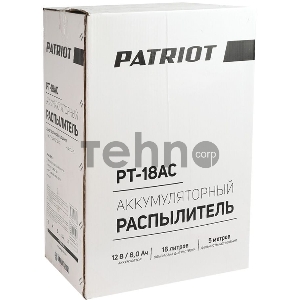 Опрыскиватель Patriot PT-18AC аккум. ранц. 16л оранжевый/черный (755302532)