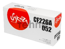 Картридж SAKURA CF226A/052 для HP и Canon, черный, 3 100 к.
