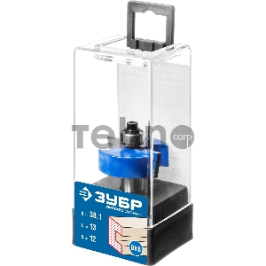 Фреза фальцевая ЗУБР 38.1x13мм, хвостовик 12мм