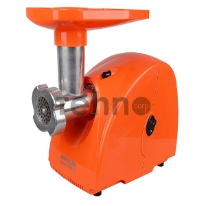 Мясорубка Аксион М 32.01 алый корпус, 1500 Вт, произ. 100 кг/час, отсек для хранения принадлежностей