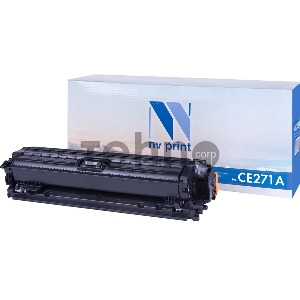 Картридж NV Print совместимый HP CE271A Cyan для LJ Color CP5520 (15000k)