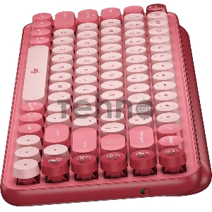 Клавиатура беспроводная Logitech POP KEYS, Heartbreaker Rose (M/N: YR0080/CU0021)