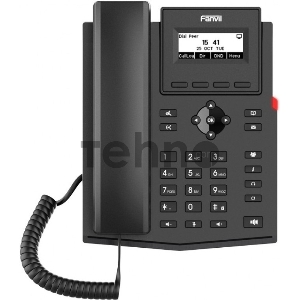 Телефон IP Fanvil X301G черный
