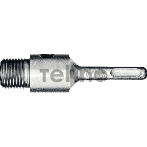 Державка ЗУБР для бур коронки с хвостовиком SDS Plus, L-100мм,резьба М22,конусное крепление центрир сверла