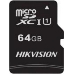 Флеш карта microSDHC 64GB Hikvision HS-TF-C1(STD)/64G/Adapter <HS-TF-C1(STD)/64G/Adapter>  (с SD адаптером) R/W Speed 92/30MB/s , V30, фото 2