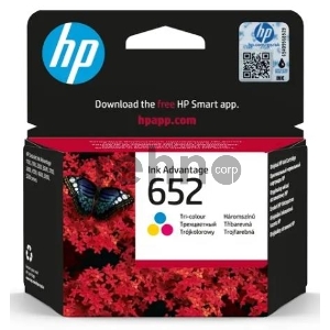 Картридж струйный HP 652 F6V24AE многоцветный, 200стр., для HP DJ IA 1115/2135/3635/4535/3835/4675