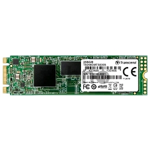 Твердотельный накопитель Transcend 256GB M.2 SSD MTS 830 series (22x80mm) [R/W - 530/400 MB/s]