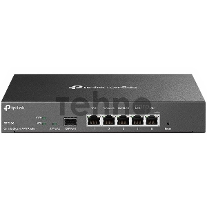 Маршрутизатор TP-Link Gigabit multi-WAN VPN router, 1 Gb SFP WAN,1 Gb RJ-45 WAN, 2 Gb WAN/LAN, 2 Gb fixed LAN ports