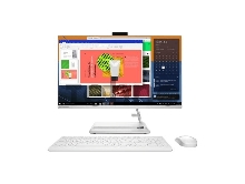 Моноблок Lenovo IdeaCentre AIO 3 24ITL6  23.8'' FHD(1920x1080) IPS/Intel Core i5-1135G7 2.4GHz Quad/8GB/256GB SSD/Integrated/DVD-RW/WiFi/BT5.1/HD Web Camera/KB+MOUSE(WLS)/DOS/1Y/WHITE