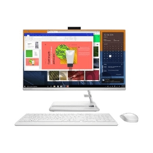 Моноблок Lenovo IdeaCentre AIO 3 24ITL6  23.8'' FHD(1920x1080) IPS/Intel Core i5-1135G7 2.4GHz Quad/8GB/256GB SSD/Integrated/DVD-RW/WiFi/BT5.1/HD Web Camera/KB+MOUSE(WLS)/DOS/1Y/WHITE