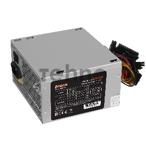 Блок питания 500W Exegate UN500, ATX, 12cm fan, 24+4pin, 6pin PCI-E, 3*SATA, 1*FDD, 2*IDE