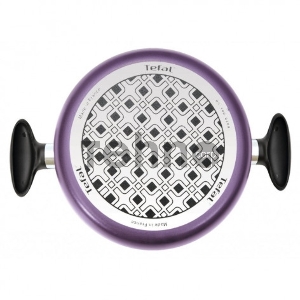 Кастрюля Tefal Cook Right 04166322 3.5л. d=22см (с крышкой) фиолетовый (9100023409)
