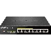 Коммутатор Unmanaged Switch with 8 10/100/1000Base-T ports (4 PoE ports 802.3af/802.3at (30 W), PoE Budget 68).8K Mac address, Auto-sensing, 802.3x Flow Control, Stand-alone, Auto MDI/MDI-X for each port, D-link Green technology, Metal case.Manual + Exter, фото 1