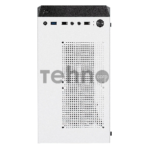 Корпус Miditower ExeGate Mistery Z4-NPX600 White (ATX, БП 600NPX с вент. 12см, 2*USB+1*USB3.0, HD аудио, белый, вент. 12 см с RGB подсветкой, пылевые фильтры, боковая панель - закаленное стекло)