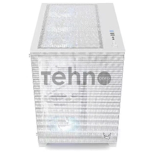 Корпус Formula Crystal Z5 белый без БП mATX 11x120mm 2xUSB2.0 1xUSB3.0 audio bott PSU