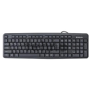 Клавиатура Defender Element HB-520 черный PS/2