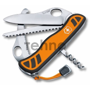 Нож перочинный Victorinox Hunter XT One Hand (0.8341.MC9) 111мм 6функций оранжевый/черный карт.коробка