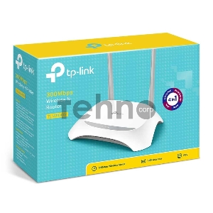 Роутер беспроводной TP-Link TL-WR840N N300 10/100BASE-TX белый
