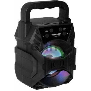 Колонка порт. Telefunken TF-PS1227B черный 8W 1.0 BT/USB (TF-PS1227B(ЧЕРНЫЙ))