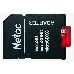 Флеш карта MicroSD card Netac P500 Extreme Pro 64GB, retail version w/SD adapter, фото 6