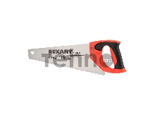 Ножовка по дереву REXANT «Зубец» 350 мм, 7-8 TPI, каленый зуб 2D, двухкомпонентная рукоятка