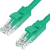 Патч-корд Greenconnect прямой 7.5m, UTP кат.5e, зеленый, позолоченные контакты, 24 AWG, литой, GCR-LNC05-7.5m, ethernet high speed 1 Гбит/с, RJ45, T568B Greenconnect Патч-корд прямой 7.5m, UTP кат.5e, зеленый, позолоченные контакты, 24 AWG, литой, GCR-LNC05-7.5m, ethernet high speed 1 Гбит/с, RJ45, T568B, фото 2