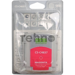 Картридж струйный Cactus CS-C4837 пурпурный для №11 HP 2000/2500/1000/1100/1200 (29ml)