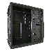 Корпус Minitower Exegate QA-412U Black, mATX, <XP350, Black, 120mm>, 2*USB+2*USB3.0, Audio, фото 2