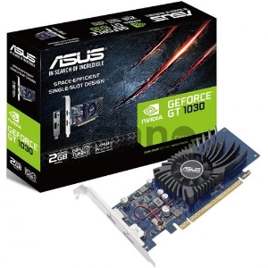 Видеокарта Asus  GT1030-2G-BRK nVidia GeForce GT 1030 2048Mb 64bit GDDR5 1228/6008/HDMIx1/DPx1/HDCP PCI-E  low profile Ret