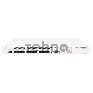 Маршрутизатор Mikrotik CCR1016-12S-1S+ Cloud Core Router 1016-12S-1S+ with Tilera Tile-Gx16 CPU (16-cores, 1.2Ghz per core), 2GB RAM, 12xSFP cages, 1xSFP+ cage, RouterOS L6, 1U rackmount case, Dual PSU, LCD panel