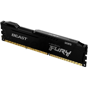 Память оперативная Kingston 4GB 1600MHz DDR3 CL10 DIMM FURY Beast Black
