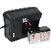 Источник бесперебойного питания Powercom Back-UPS SPIDER, Line-Interactive, LCD, AVR, 550VA/330W, Schuko, USB, black (1456259), фото 9